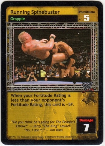 Running Spinebuster